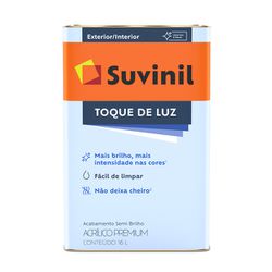 TINTA ACRÍLICA SEMIBRILHO TOQUE DE LUZ 18L SUVINIL - Casa do Viana
