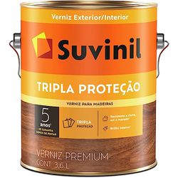 VERNIZ TRIPLA PROTEÇÃO BRILHANTE BASE SOLVENTE 3,6... - Casa do Viana