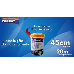 FILME DE MASCARAMENTO ISOPAINT AZUL 45CMX20M FITA ... - Casa do Viana