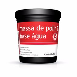 MASSA DE POLIR 2 BASE AGUA 1KG MAXI RUBBER - Casa do Viana
