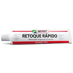 MASSA RETOQUE RÁPIDO 200G MAXI RUBBER - Casa do Viana