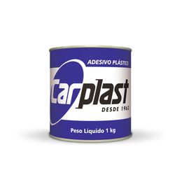 COLA PLASTICA CINZA 400GR CARPLAST - Casa do Viana