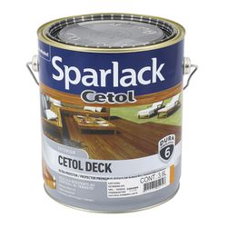 CETOL DECK SEMI BRILHO NATURAL 3,6L SPARLACK - Casa do Viana