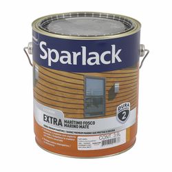 VERNIZ MARITIMO FOSCO INCOLOR 3,6L SPARLACK - Casa do Viana