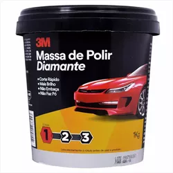 MASSA DE POLIR DIAMANTE 1KG 3M - Casa do Viana
