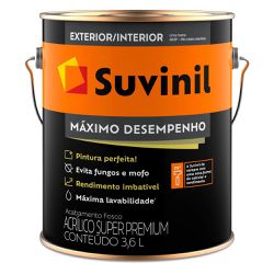 TINTA ACRÍLICO FOSCO MAXIMO DESEMPENHO BRANCO NEVE... - Casa do Viana
