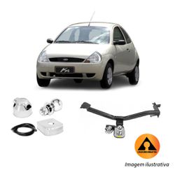 Engate Reboque Fixo Ford Ka 1996 ate 2006 - FO2025 - A Casa dos Engates