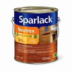 Verniz Sparlack Neutrex Mogno 3,6 L - Casa Fácil Materiais Para Construção