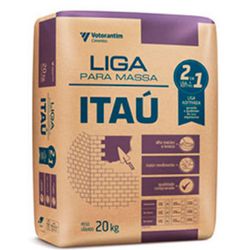 LIGA PARA MASSA ITAU VOTORANTIM SACO 20 KG - Casa Fácil Materiais Para Construção