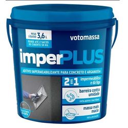 Aditivo Impermeabilizante Imperplus 3,6L - Votoran - Casa Fácil Materiais Para Construção