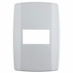 Ilumi Slim Placa 4X2 1P Horizontal c/ Suporte Bran... - Casa Fácil Materiais Para Construção