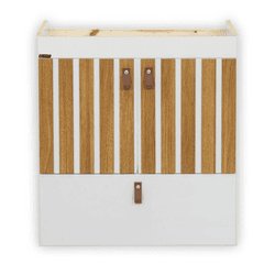TOUCADOR CORSO ALBA FREIJO BRANCO FOSCO 56 CM - Casa Fácil Materiais Para Construção