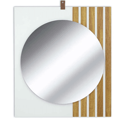 ESPELHEIRA CORSO ORGANI QUADRADA BRANCO FOSCO / FR... - Casa Fácil Materiais Para Construção