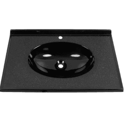 LAVATÓRIO PRE MOLD ALBA CINZA SHIMMER 60 CM CORSO - Casa Fácil Materiais Para Construção
