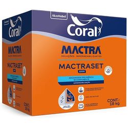 MACTRASET PROFISSIONAL 18KG - Casa Fácil Materiais Para Construção
