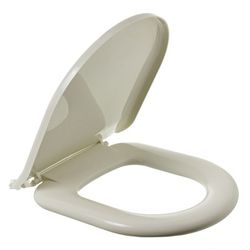 Assento Sanitário Almofadado Thema Biscuit - Astra... - Casa Fácil Materiais Para Construção