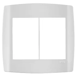 Ilumi Slim Placa 4x4 6P Com suporte branca - Casa Fácil Materiais Para Construção