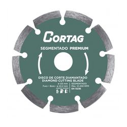 Disco Diamantado 4.1/2 125MM Segmentado Furo 22,2M... - Casa Fácil Materiais Para Construção