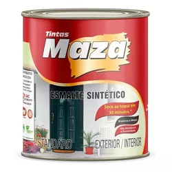 Esmalte Sintético Brilhante 0,900L - Maza - Casa Fácil Materiais Para Construção