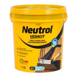 Neutrol Acqua Galão 3,6 L - Vedacit - Casa Fácil Materiais Para Construção