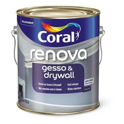  Coral Renova Gesso & Drywall 3,6L - Casa Fácil Materiais Para Construção