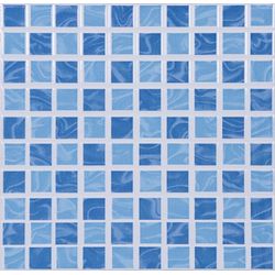 PISO P.F. 79636 AQUARELA AZUL 25X25 CM EXTRA - Casa Fácil Materiais Para Construção