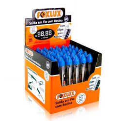 SOLDA ESTANHO TUBO FOXLUX