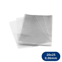 Saco Plástico PE BD 20x25cm - 1Kg - 12308 - Casem Embalagens