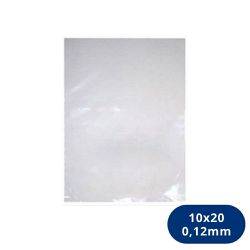 Saco Plástico BD 10x20cm Reforçado - 1Kg - 12457 - Casem Embalagens
