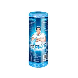 Pano Multiuso Azul Mr.Plus - Rolo 30cm x 25M - 130... - Casem Embalagens