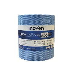 Pano Multiuso Azul Inoven - Rolo 28cm x 300M - 133... - Casem Embalagens