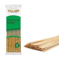 Palito Espeto Bambu Para Churrasco Talge 30cm (50 ... - Casem Embalagens