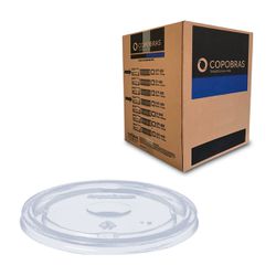 Tampa Para Copo De Isopor 300ml Copobras (1000 Uni... - Casem Embalagens