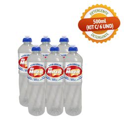 Kit Detergente Líquido Clear Maza 500ml (6 unidade... - Casem Embalagens