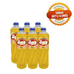 Kit Detergente Líquido Neutro Maza 500ml (6 Unidad... - Casem Embalagens