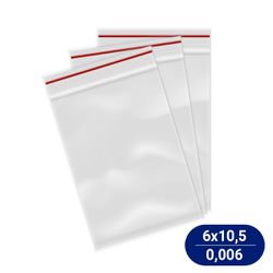 Saco Plástico Zip Lock 6x10cm Nº2 (1000 Unidades) ... - Casem Embalagens