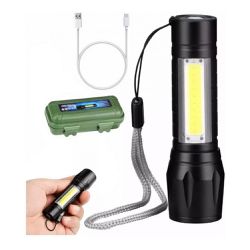 Mini Lanterna Recarregável Luminária para Bike Tri... - CASTRO SHOP