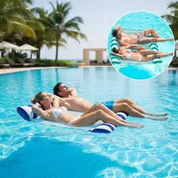 Boia Casal Rede Piscina Cama Flutuante Deitado Inf... - CASTRO SHOP