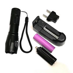 Lanterna Tática Led Recarregável flat Bat 18650 - ... - CASTRO SHOP