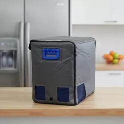 Capa Protetora E Termica Para Geladeira Azul 55 Li... - CASTRO SHOP