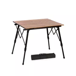 Mesa de Aluminio Dobravel Portatil 70 x 70cm Campi... - CASTRO SHOP
