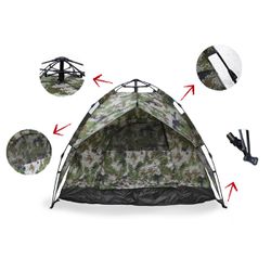 Barraca De Camping Iglu Automática Camuflada Até 3... - CASTRO SHOP