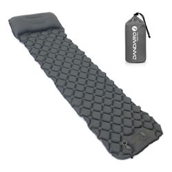 Colchão Inflável Ultra Leve com Almofada e Bomba E... - CASTRO SHOP