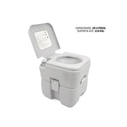 Vaso Sanitário Portátil Banheiro Quimico 20 Lts Ca... - CASTRO SHOP