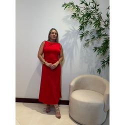 Vestido Malu Vermelho - Catharina Ruffim