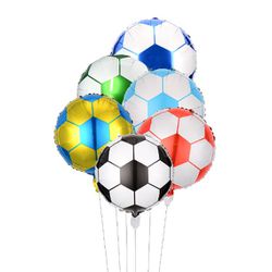 Arranjo Bolas de Futebol Metalizado - CELEBRAH ARTIGOS PARA FESTAS