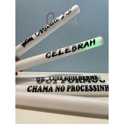 Bastão de Led Espuma 30 cm para Festas e Formatura - CELEBRAH ARTIGOS PARA FESTAS