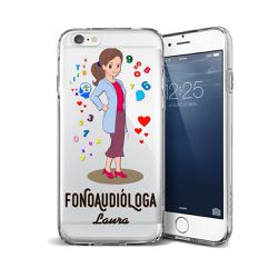 Capa Flexivel Personalizada Com Nome Fonoaudiologa Morena Ca... - Cellway