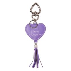 Chaveiro de Couro Personalizado com Nome
