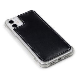 Capa Flexivel Para Celular Com Couro